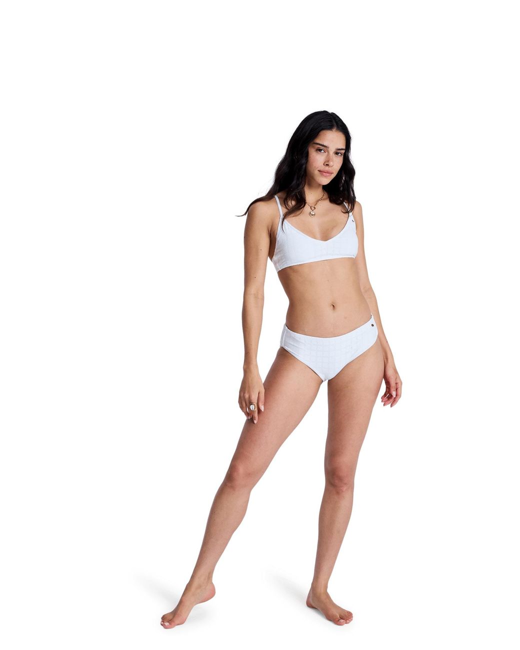 Roxy White Bikinitop Island