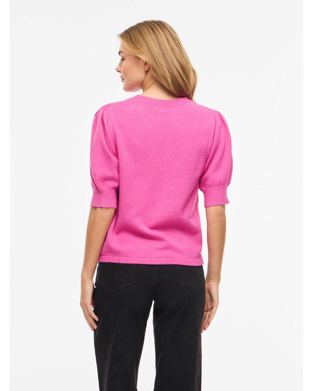 Vila Pink Pullover Viril