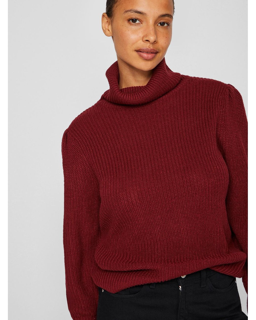 Vila Red Pullover Vilou
