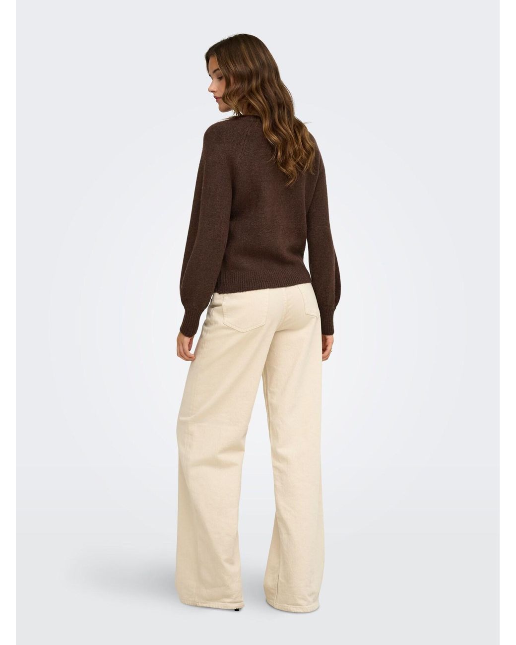 ONLY Brown Pullover Onlemma