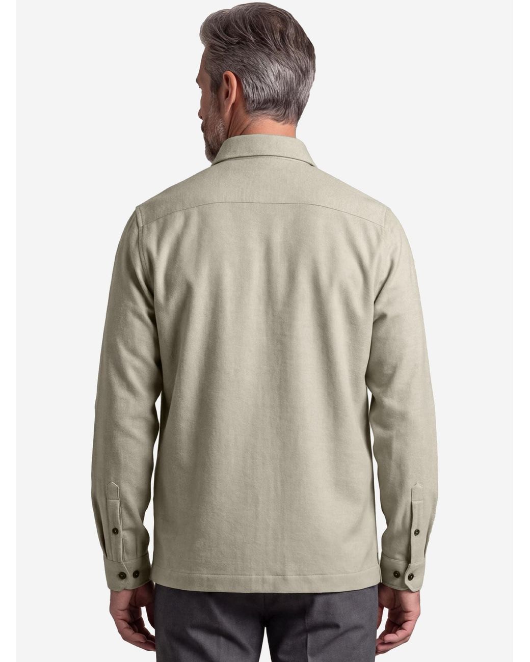 Redmond Hemd Basic in Gray für Herren