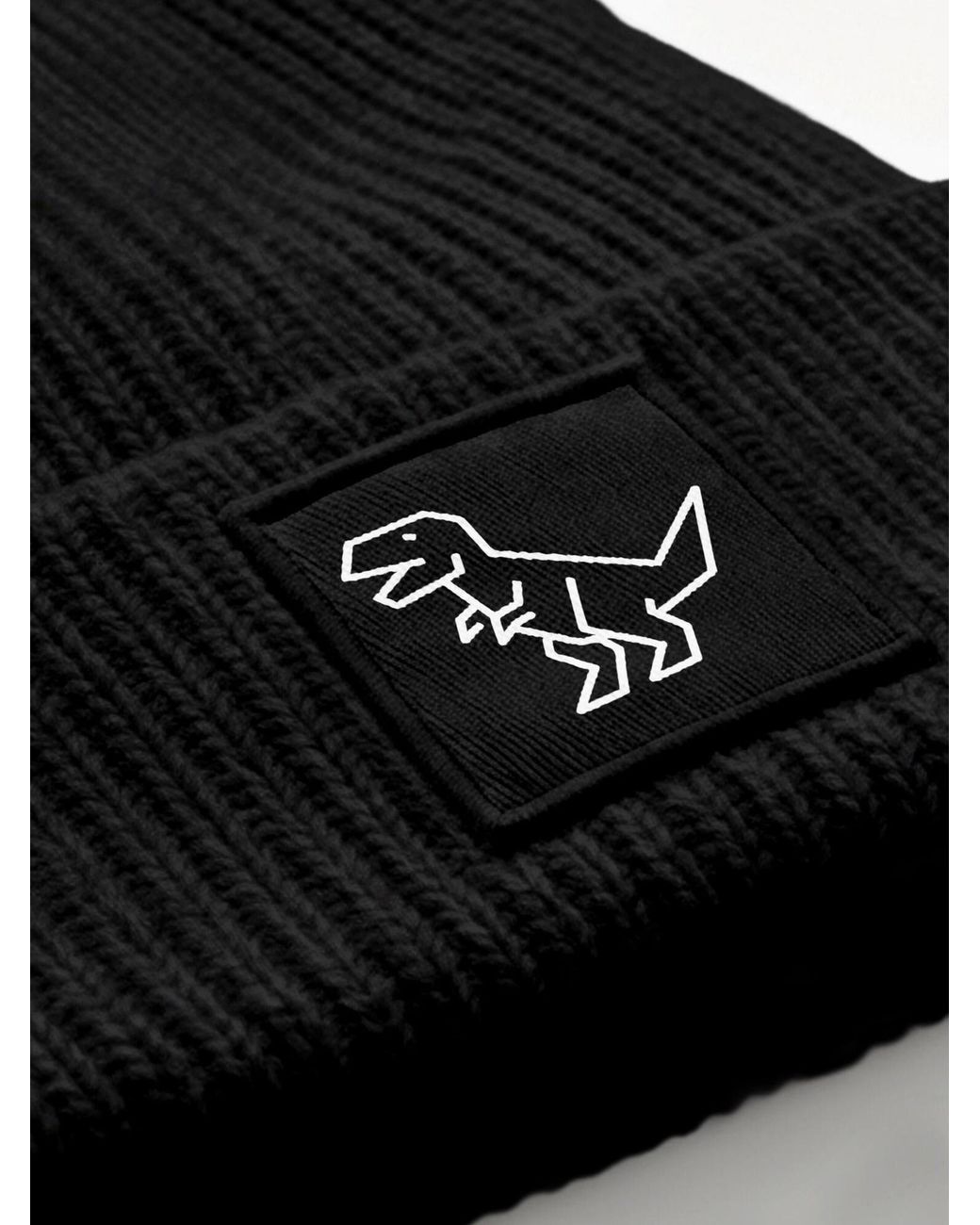 Neverless Black Mütze Polygon T-Rex