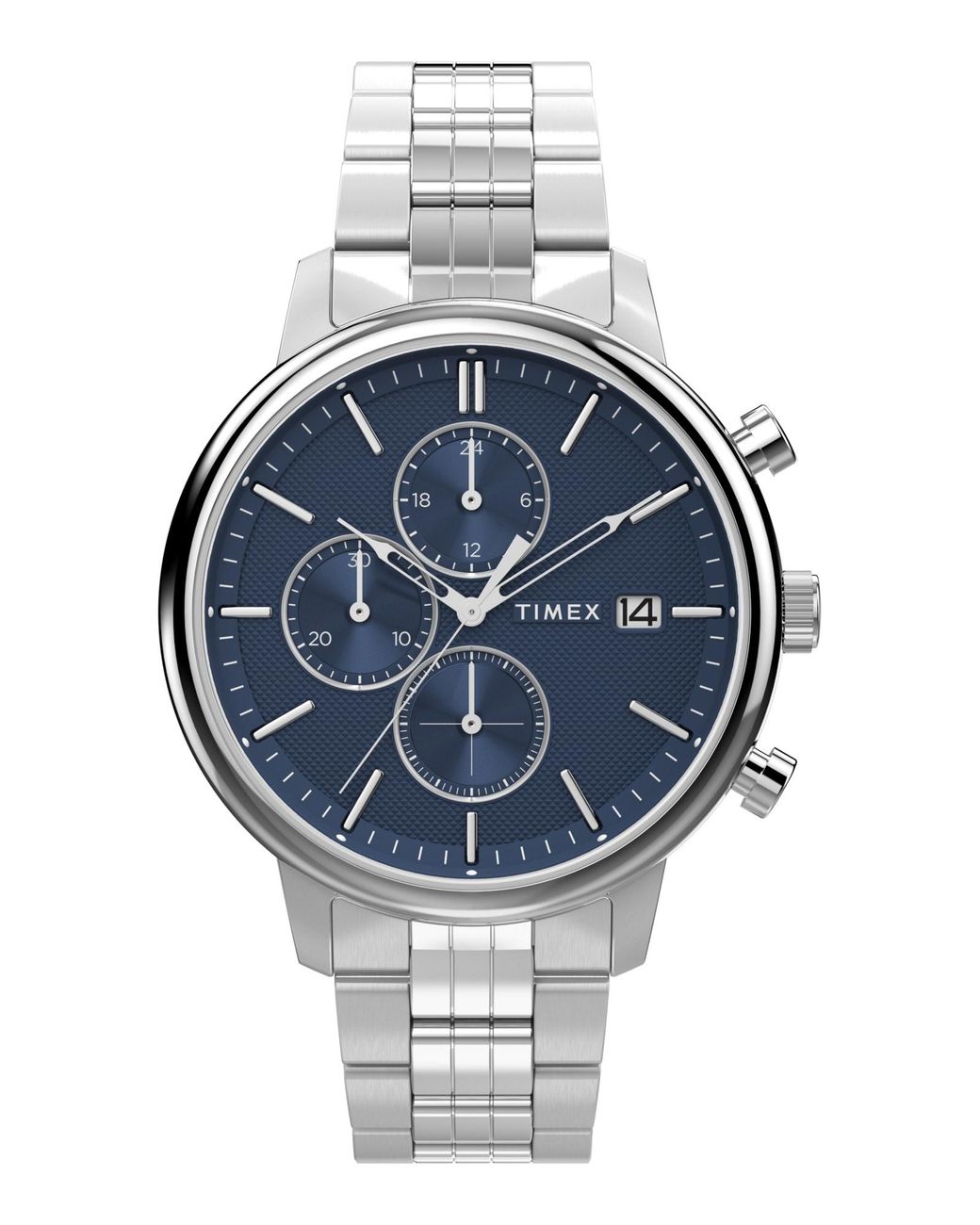 Timex Analoguhr Chicago in Blue für Herren