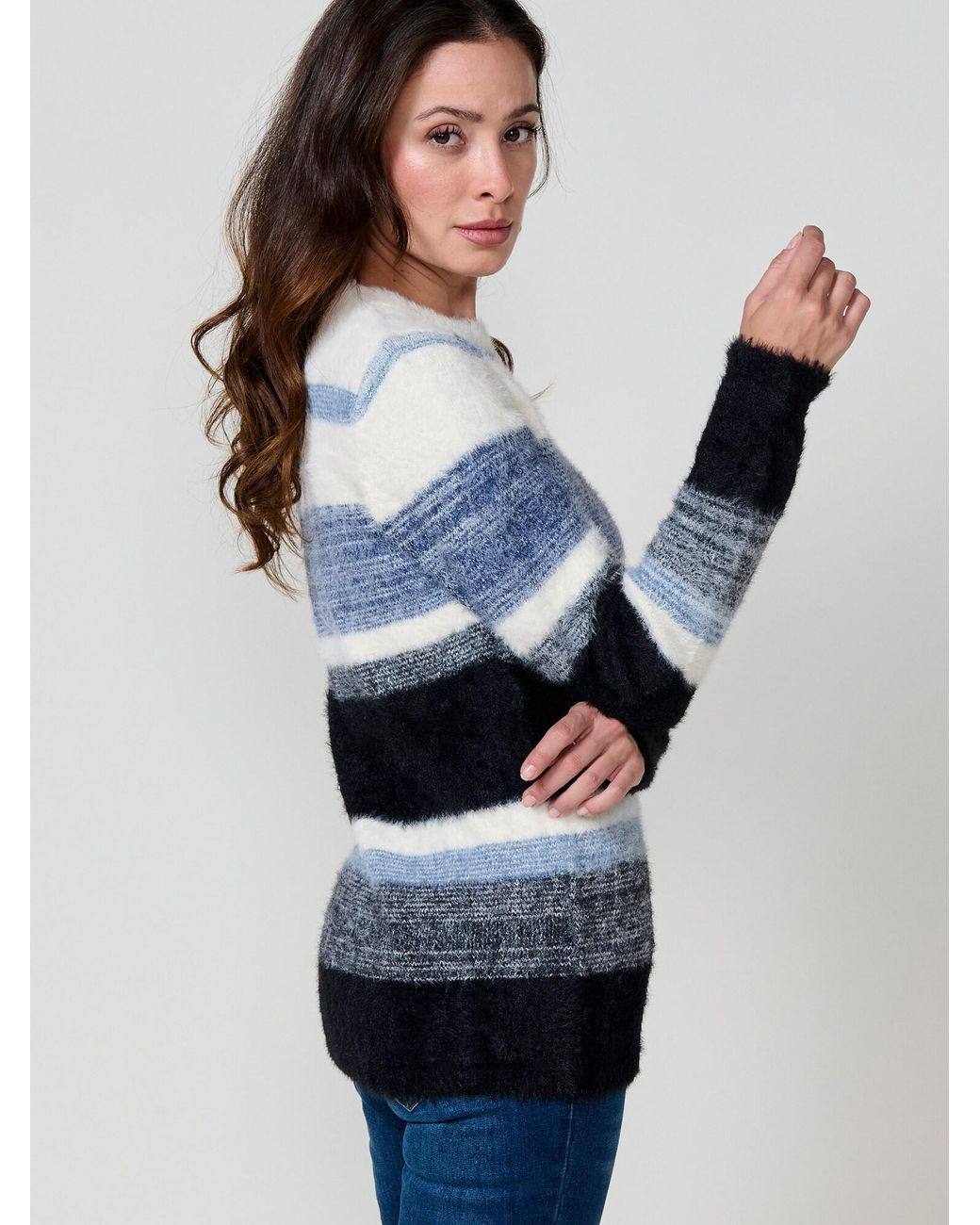 Koröshi Blue Pullover