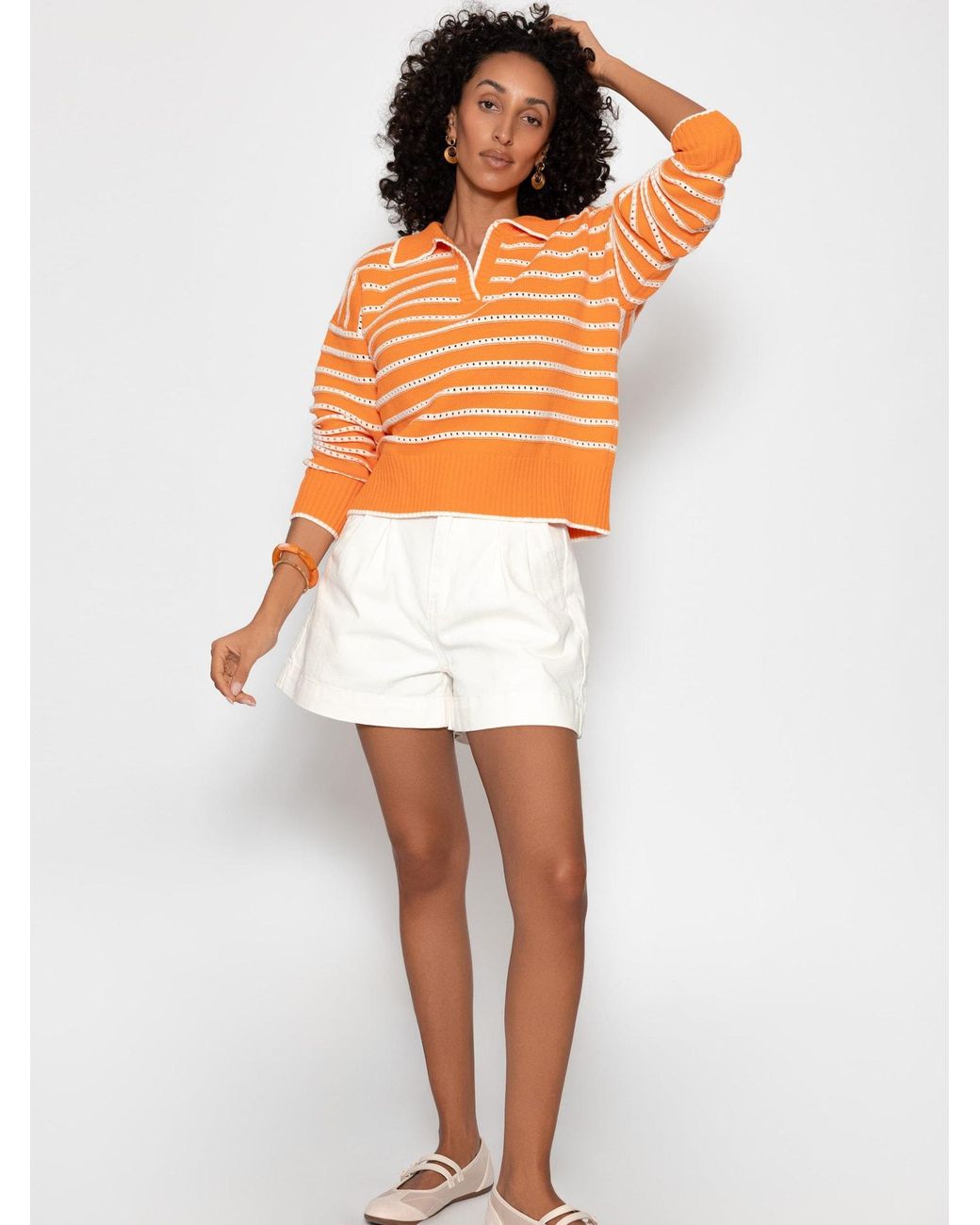 SassyClassy Orange Pullover