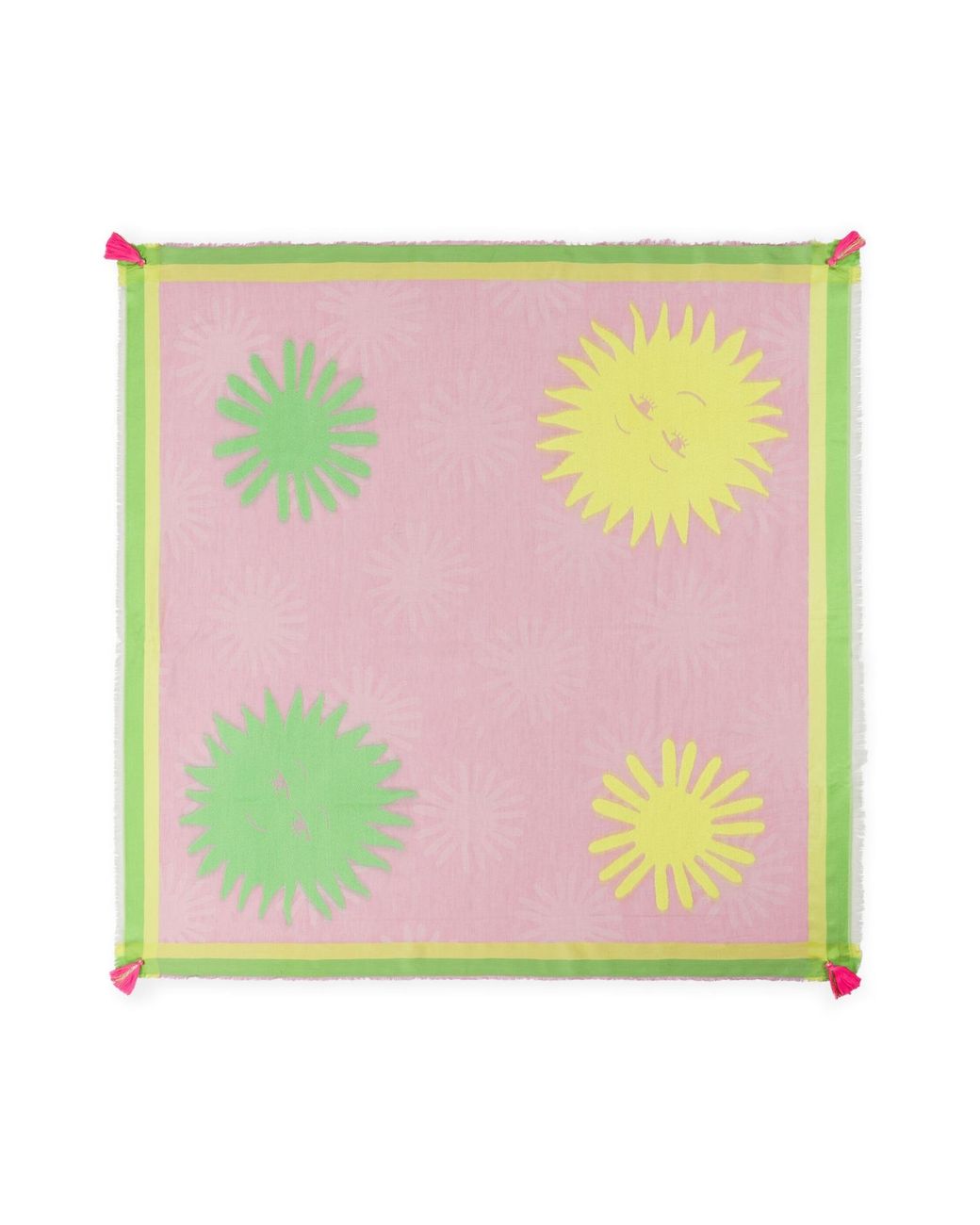 Codello Pink Tuch Mit Sonnen-Motiven