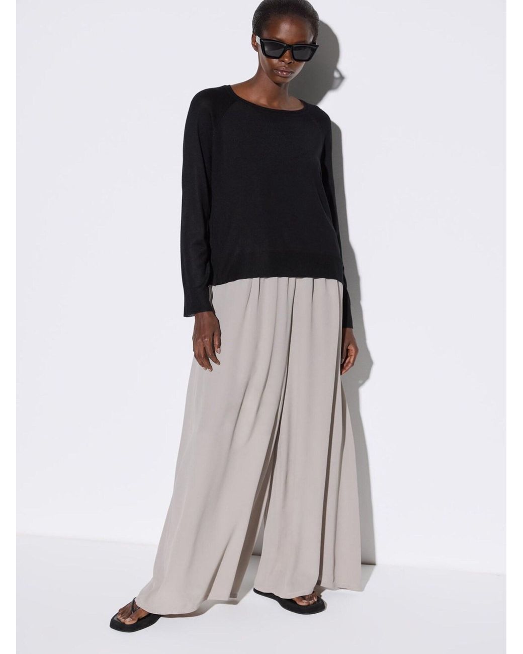 No Matter What Black Pullover