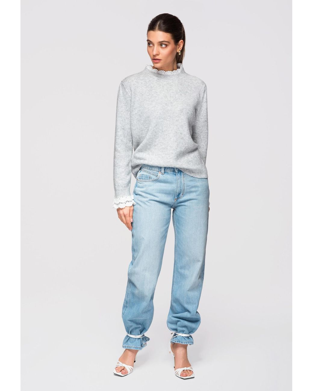 Ombre Gray Pullover