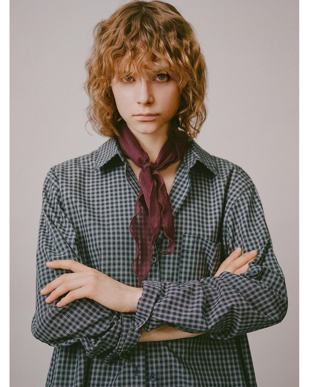 Pull&Bear Purple Tuch