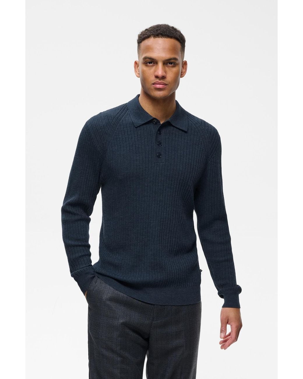 Matíníque Pullover Makerone in Blue für Herren