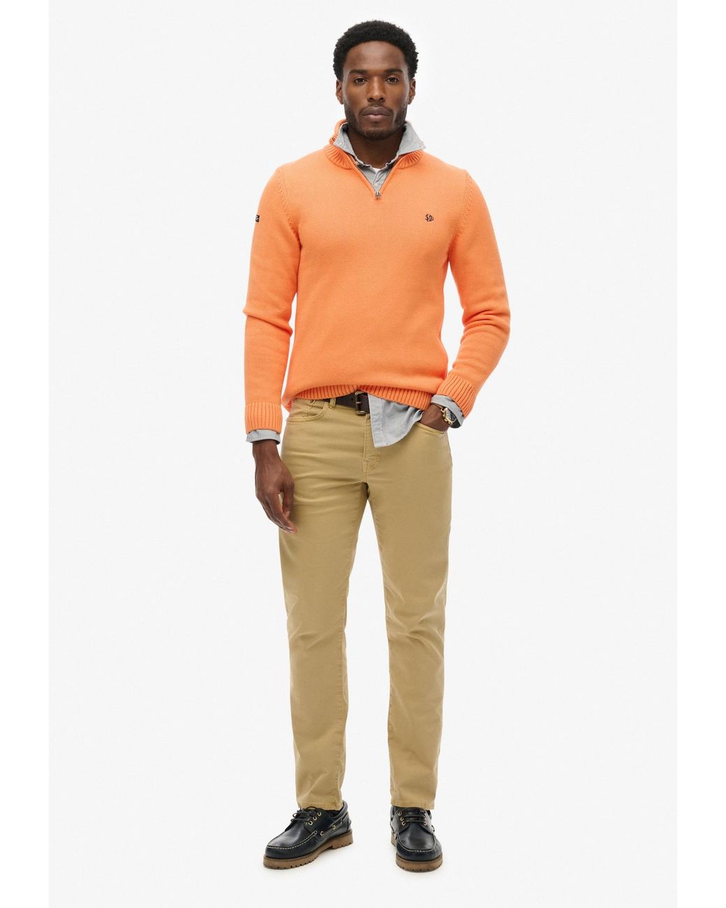 Superdry & Co Pullover in Orange für Herren