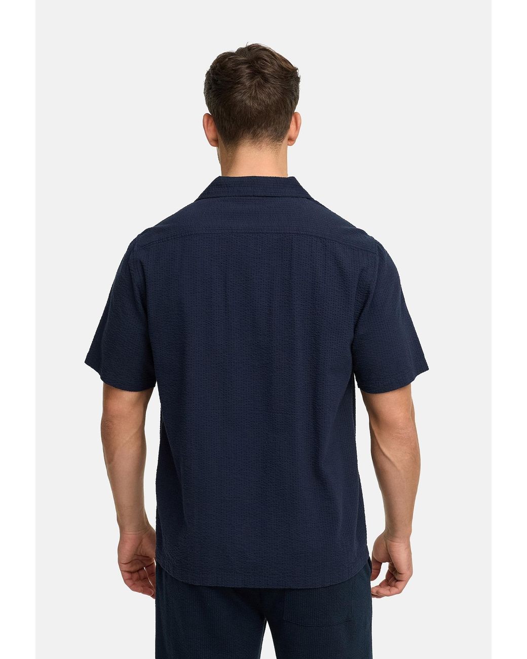 INDICODE Hemd Driller in Blue für Herren