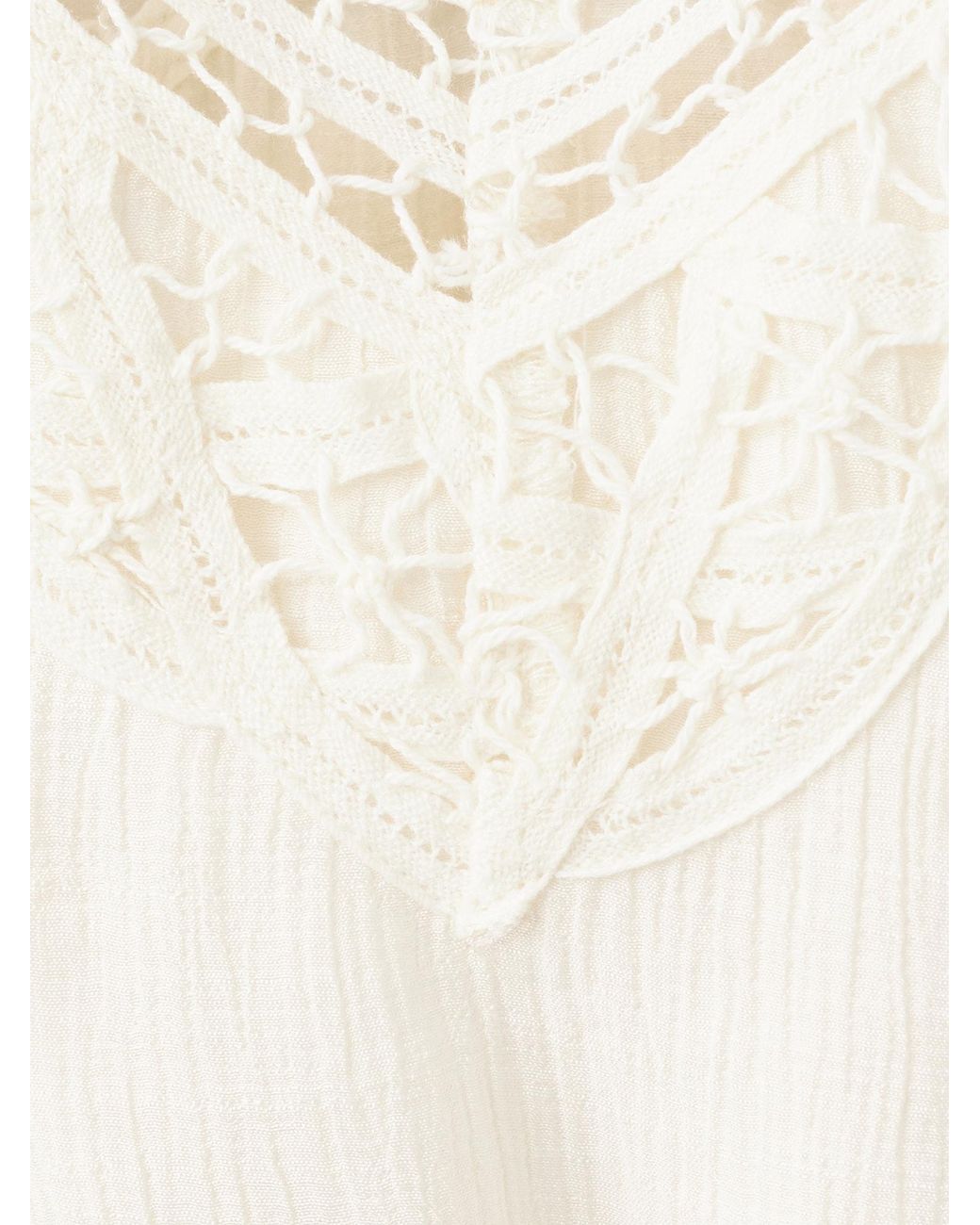 Mango White Kleid Baz