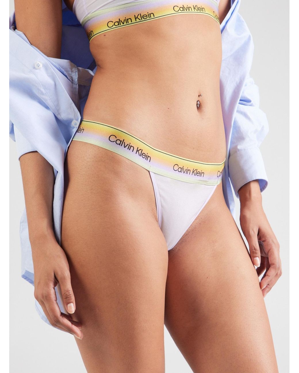 Calvin Klein White String