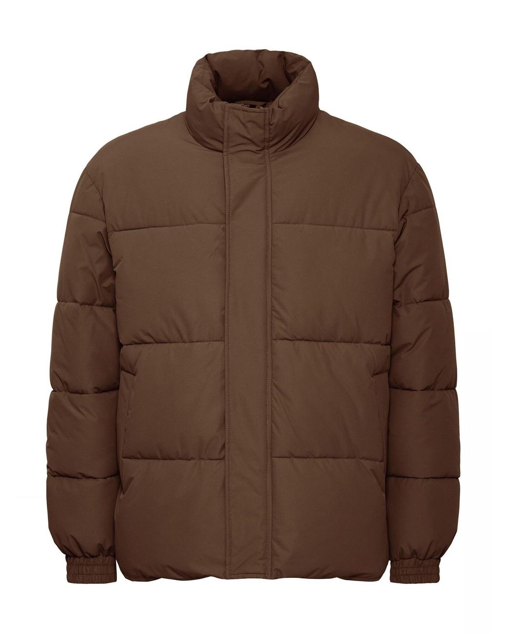 Solid Steppjacke Sdroy Puffer in Brown für Herren