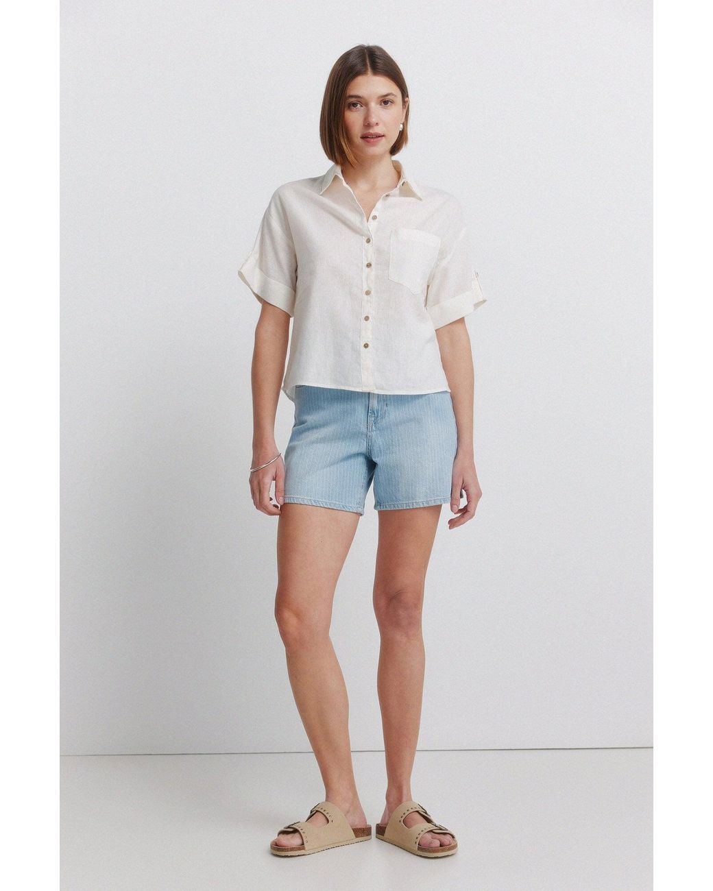 Springfield White Bluse