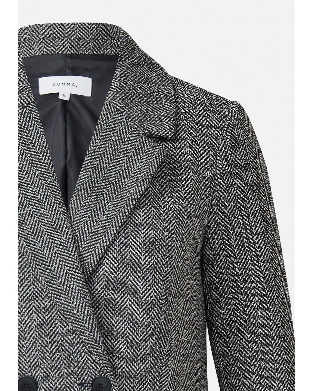 Comma, Gray Blazer