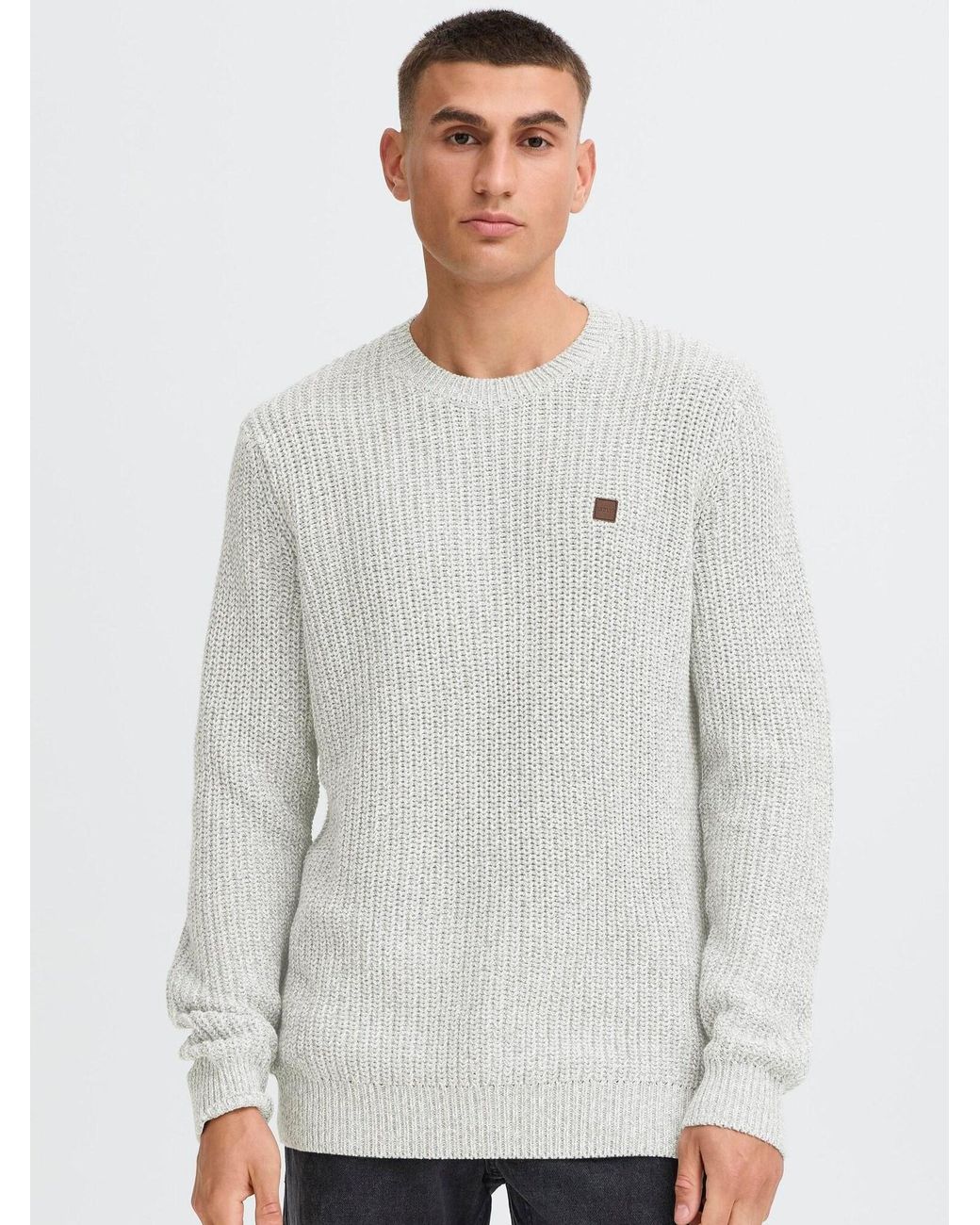 Solid Pullover Sdricky in White für Herren