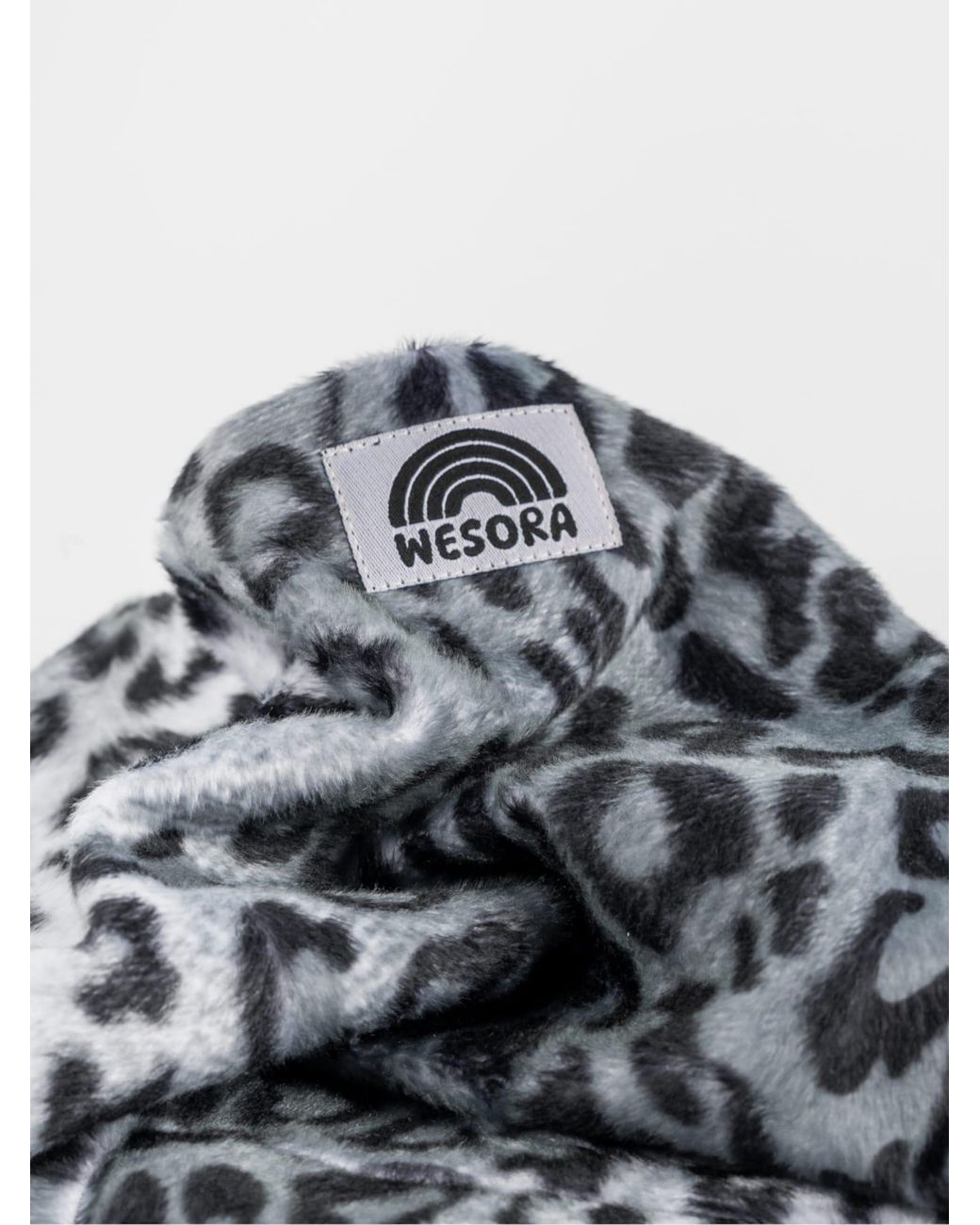 WESORA GmbH White Schlauchschal Premium Kunstfell Neckwarmer