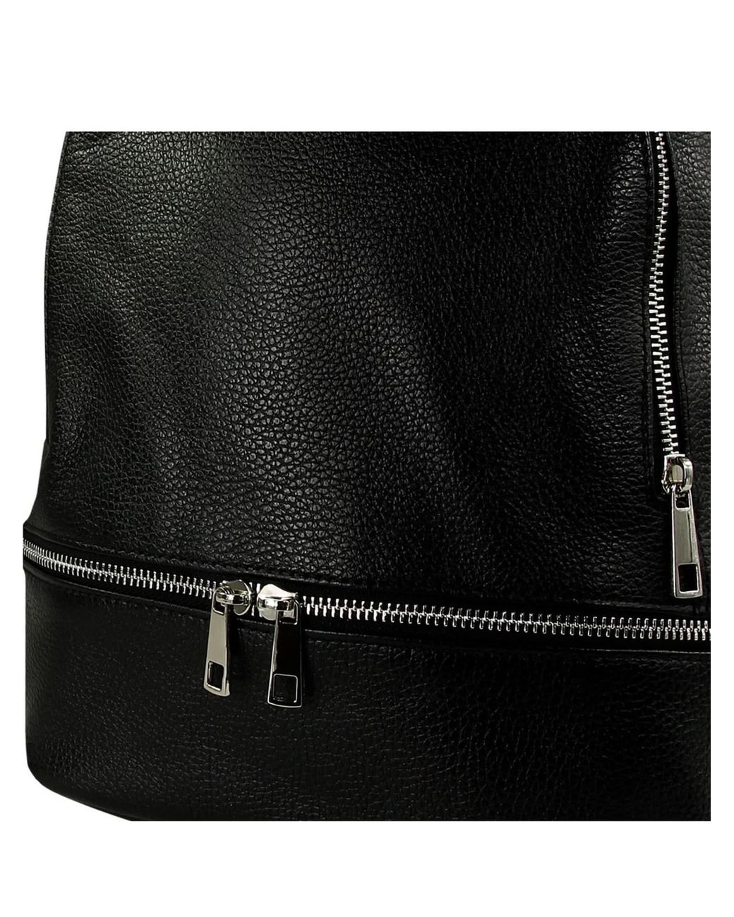 Toscanio Black Rucksack