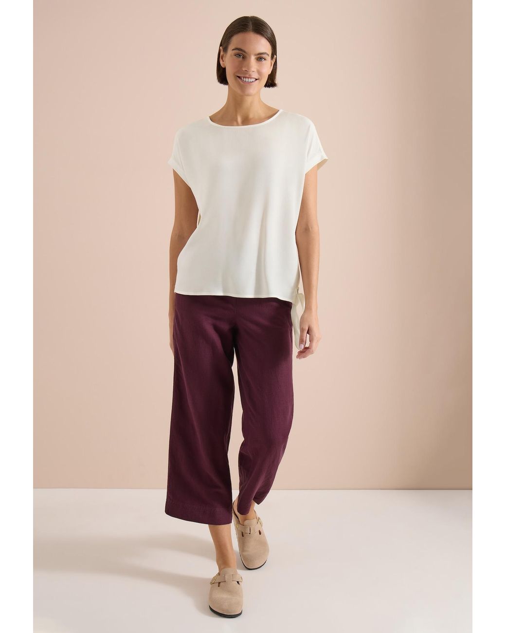 Cecil White Bluse