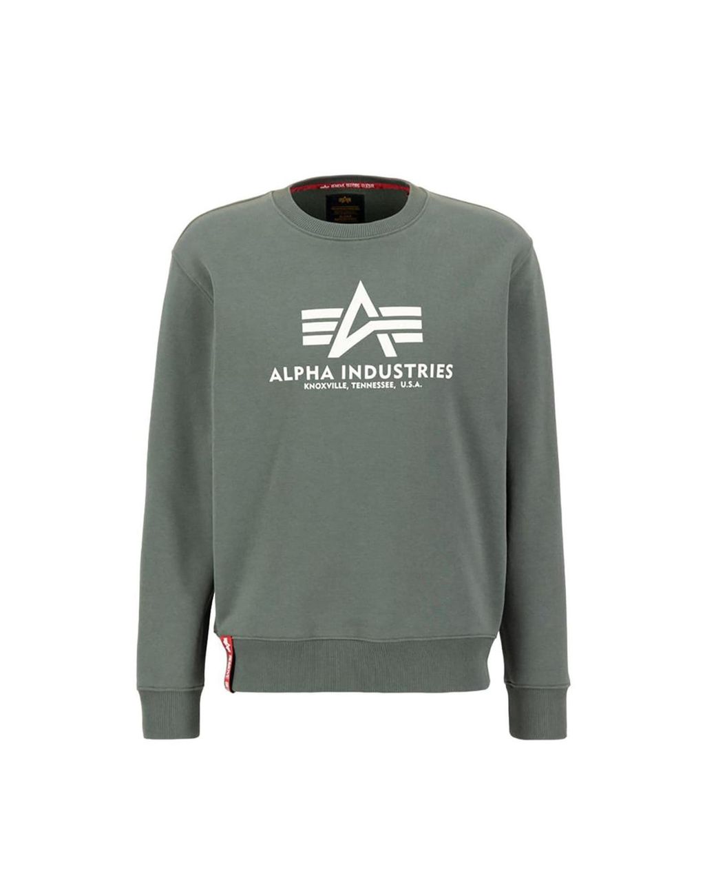 Alpha Industries Sweatshirt Basic in Green für Herren