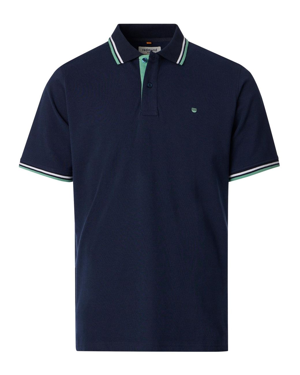 Redmond Shirt Basic in Blue für Herren
