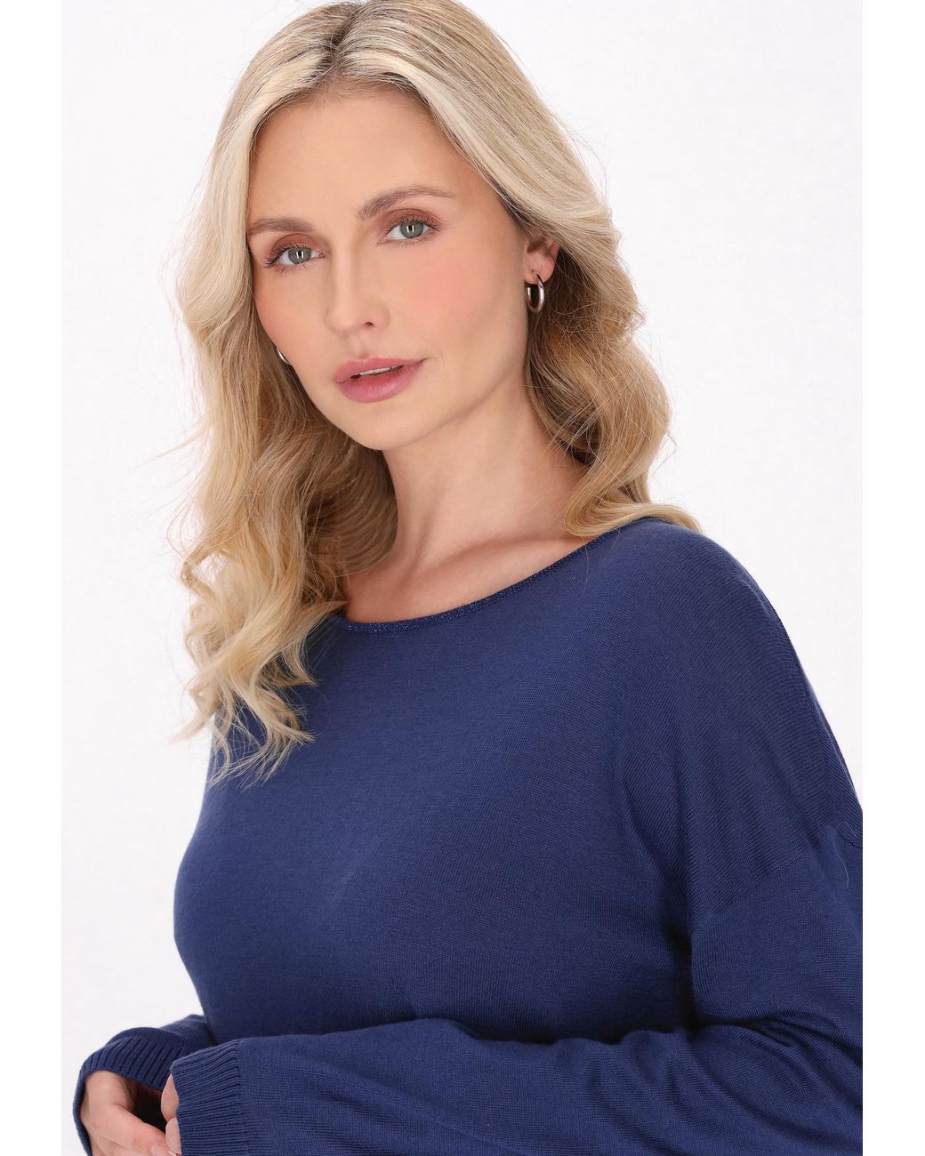 usha BLACK LABEL Blue Pullover
