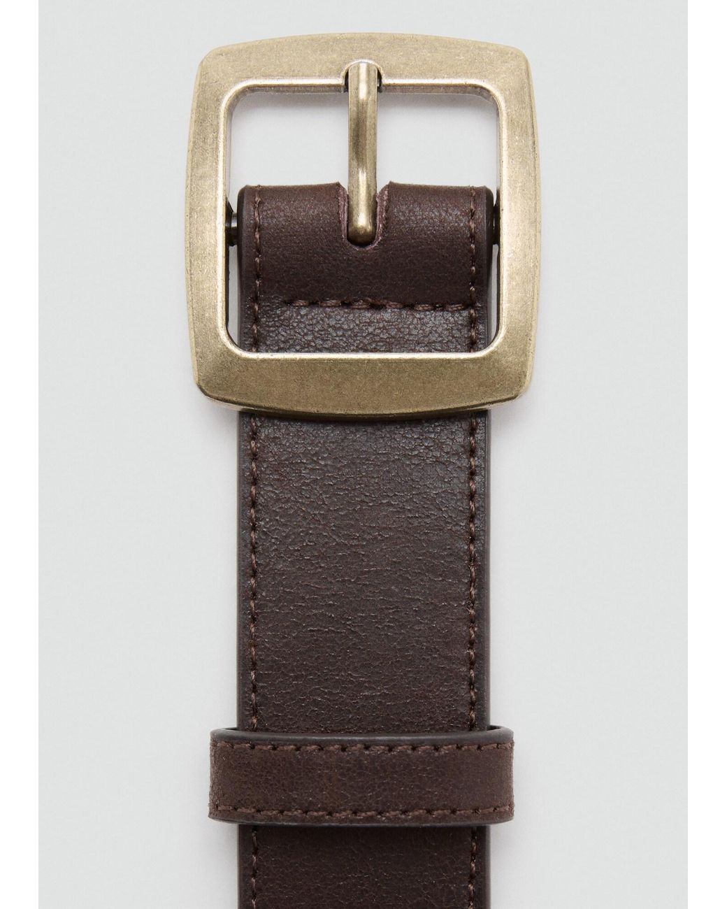 Mango Brown Gürtel Julian3