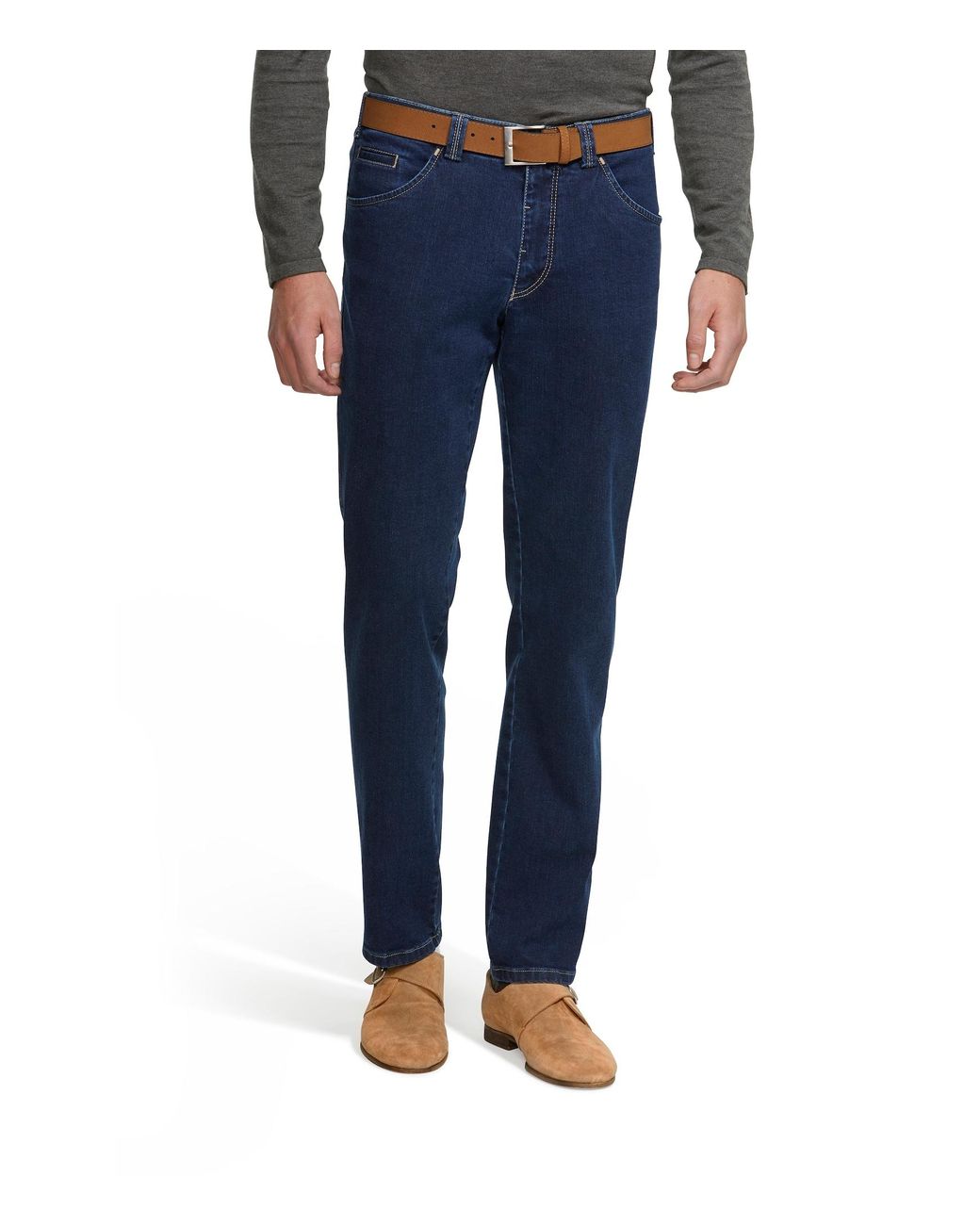 Meyer Jeans Dublin in Blue für Herren