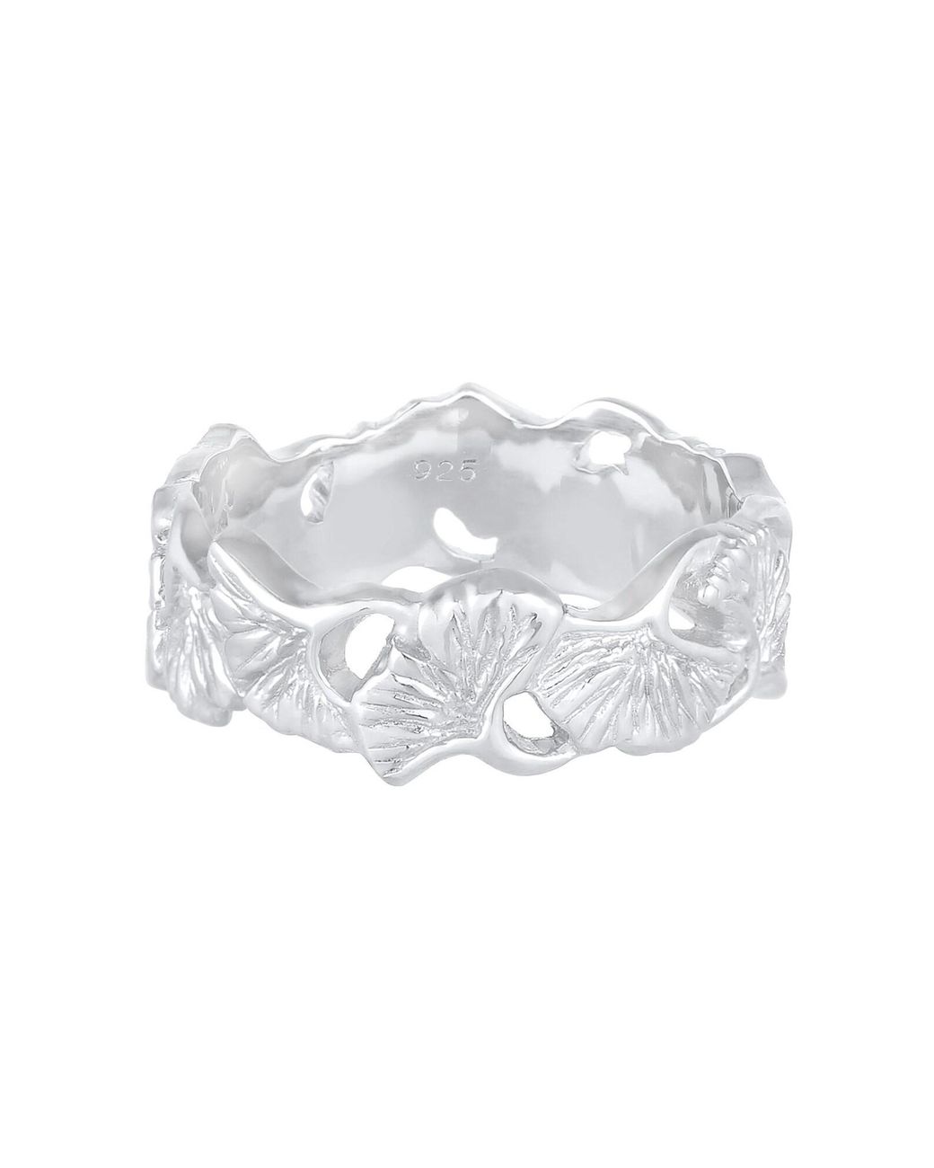 Elli Jewelry Metallic Ring Ginkgo