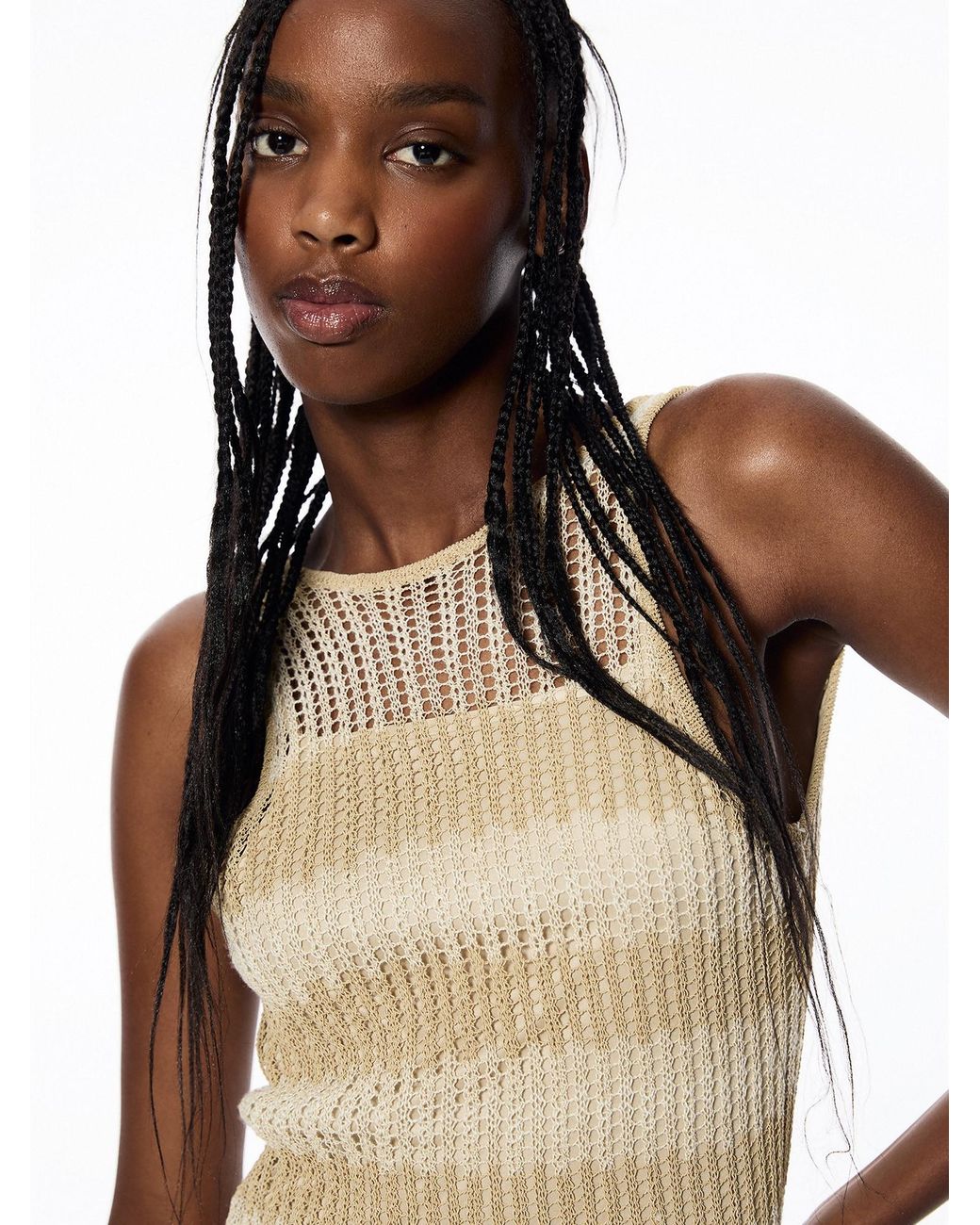 Pull&Bear Natural Kleid