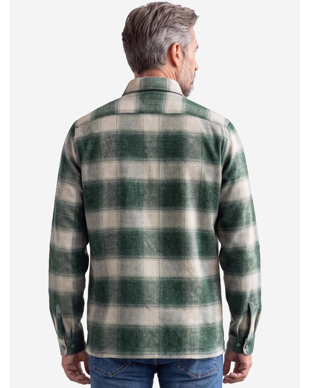 Redmond Hemd Basic in Green für Herren