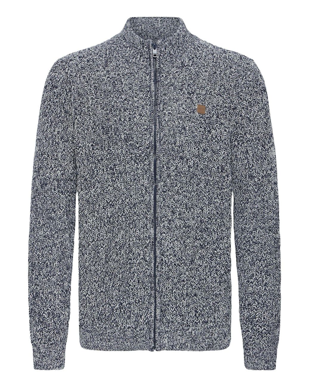 Solid Strickjacke Ricard in Gray für Herren