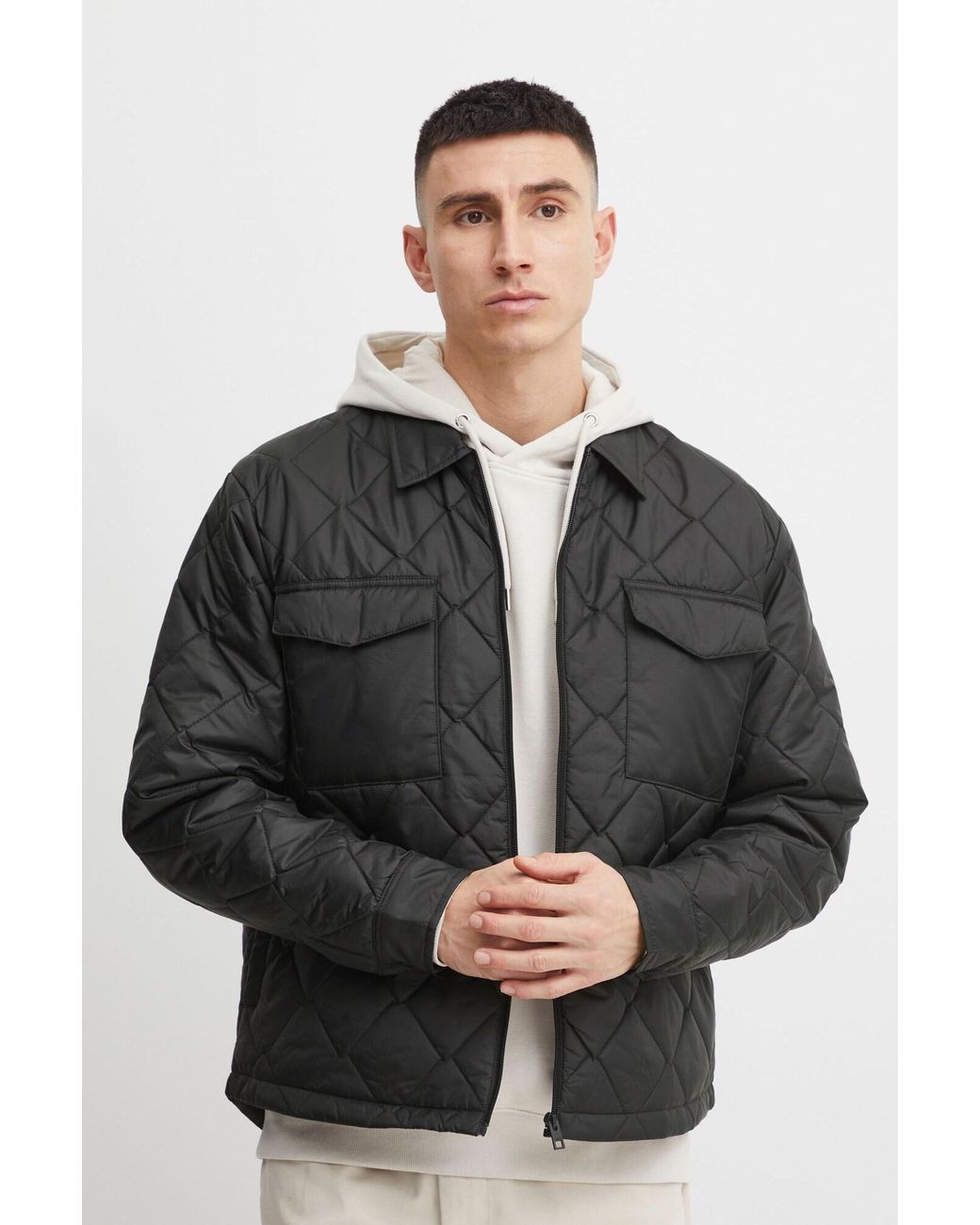 Solid Steppjacke Erhard in Black für Herren