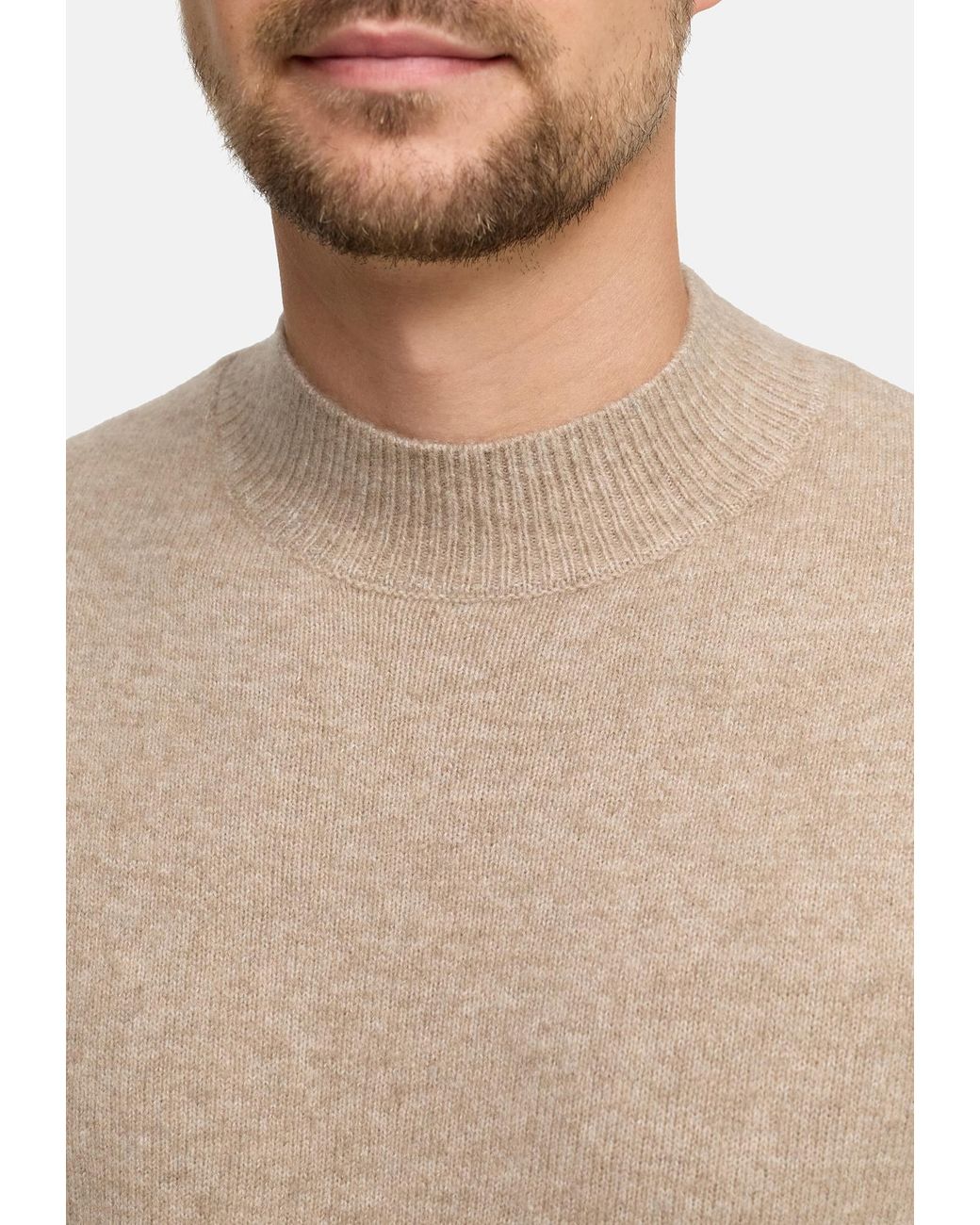 JEFF Pullover in Natural für Herren
