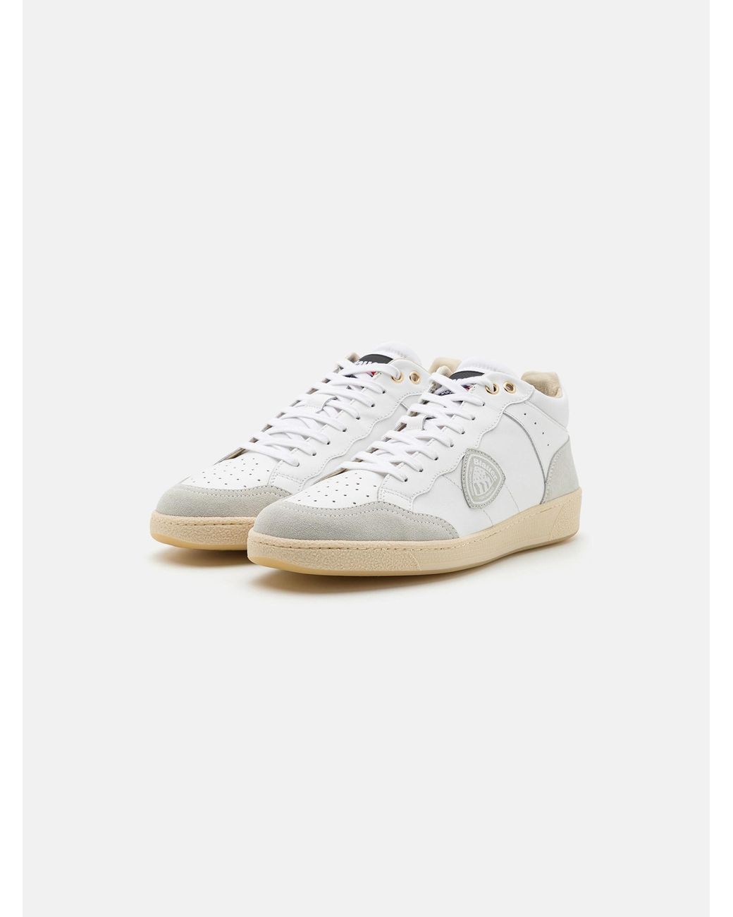 Blauer Sneaker in White für Herren