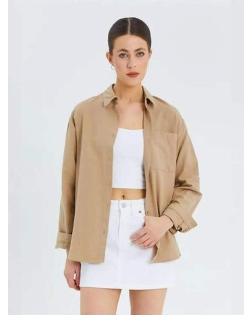 MixRay White Bluse