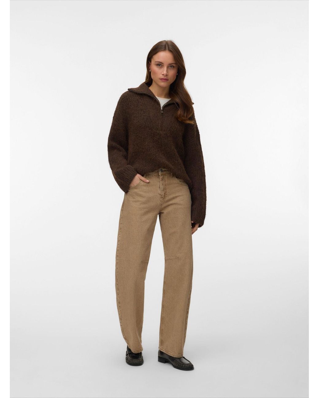 Vero Moda Brown Pullover Vmnolan