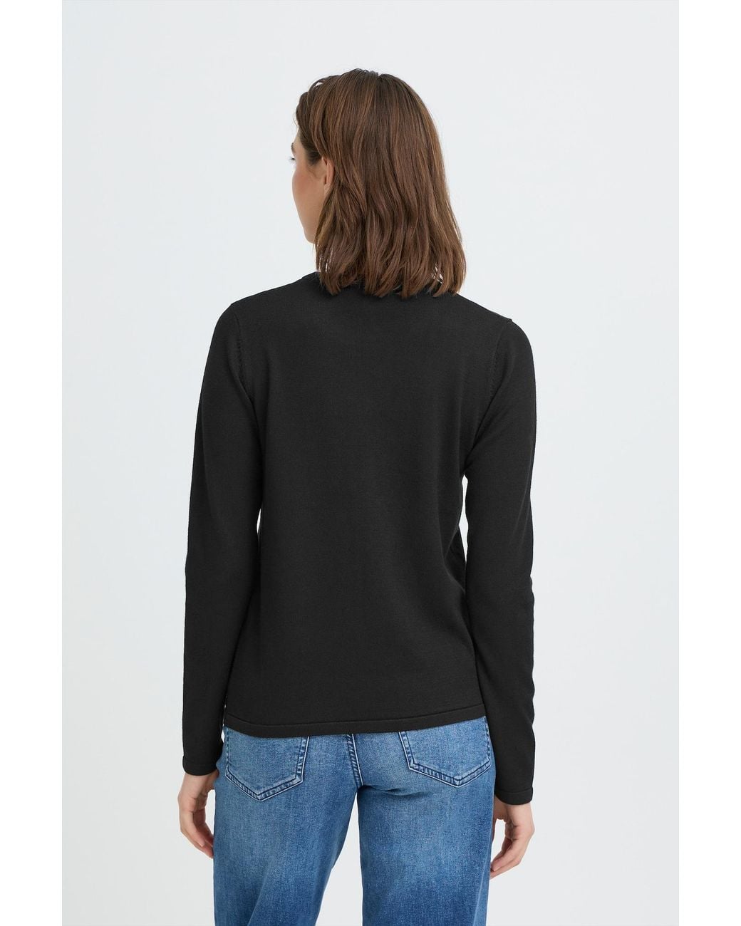 Ichi Black Pullover Ihluls