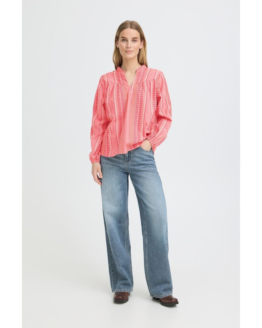 Pulz Pink Bluse Ditte