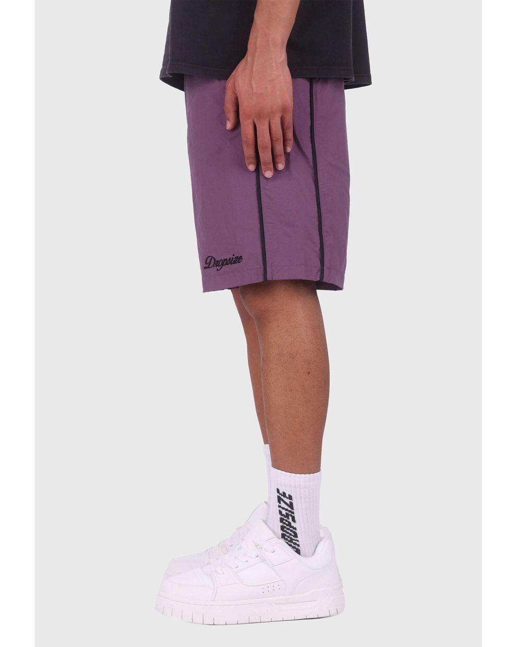 Dropsize Shorts in Purple für Herren