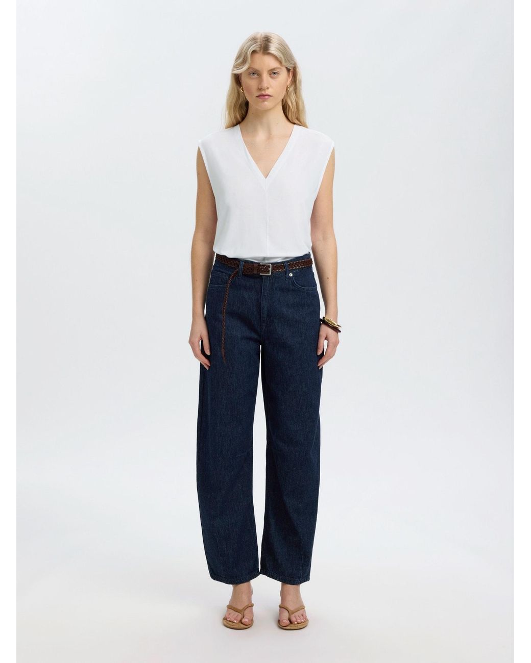 SELECTED White Top Slfberta Bellis