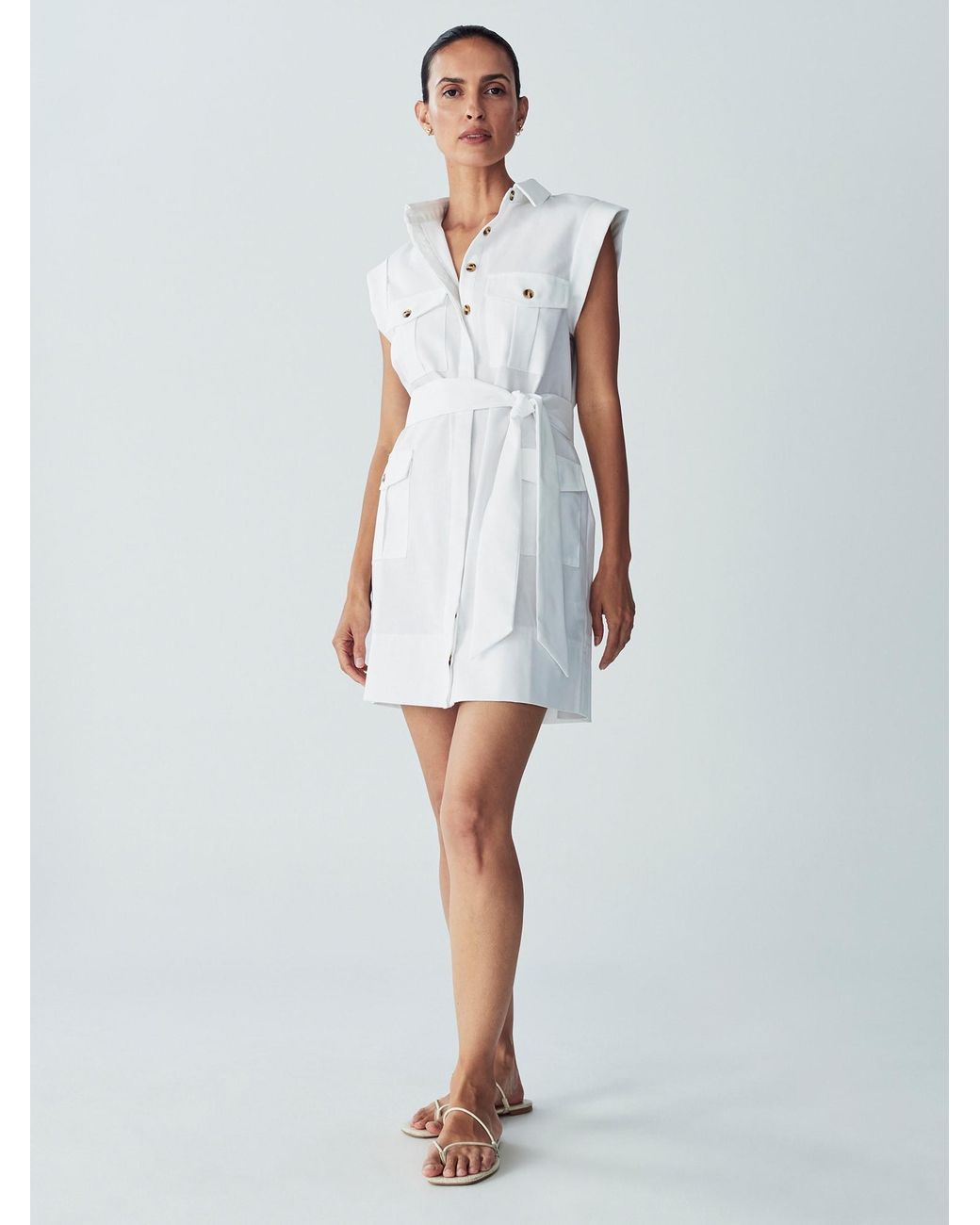 Willa White Blusenkleid Albireo