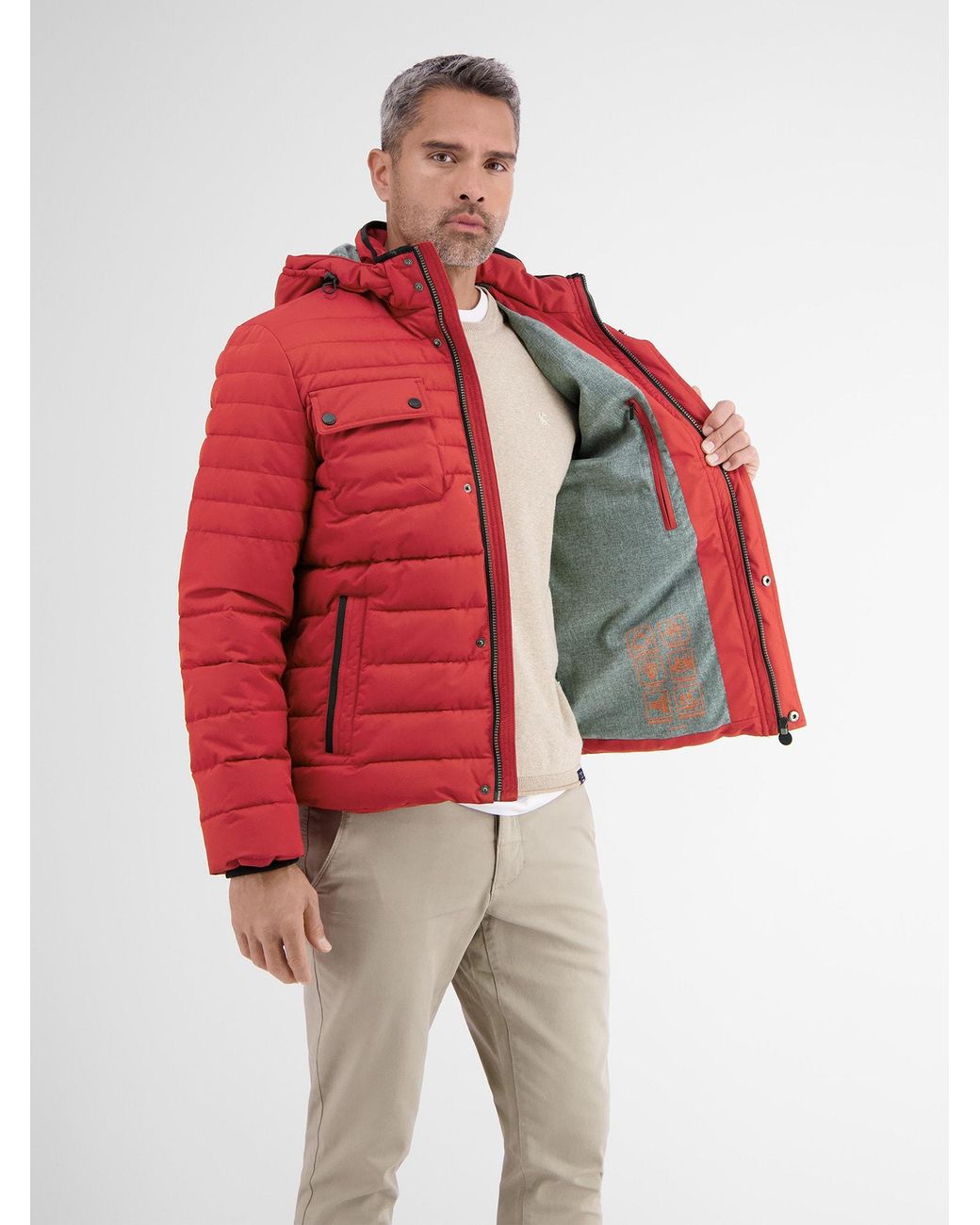 Lerros Jacke in Red für Herren