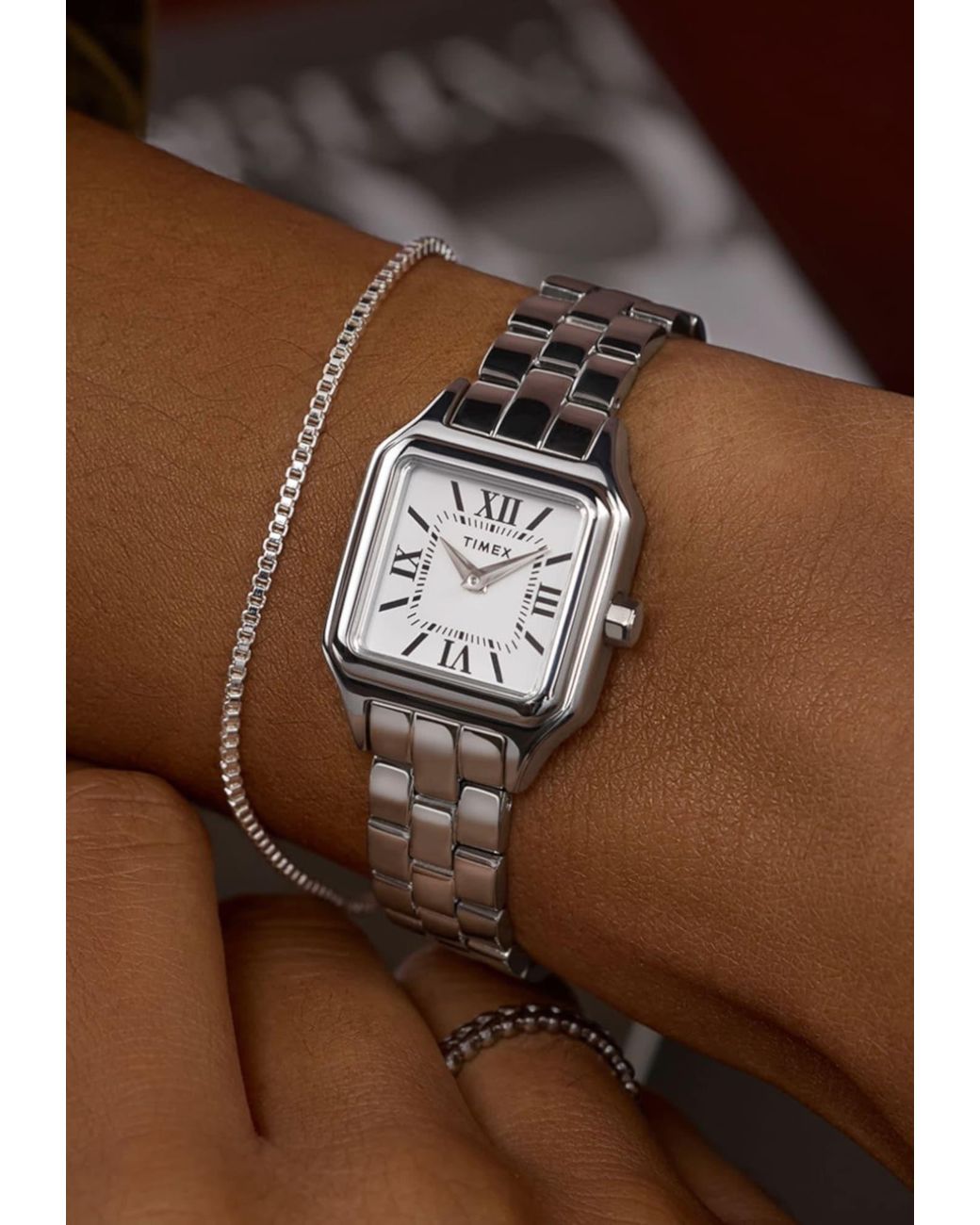 Timex White Uhr Legacy Addison