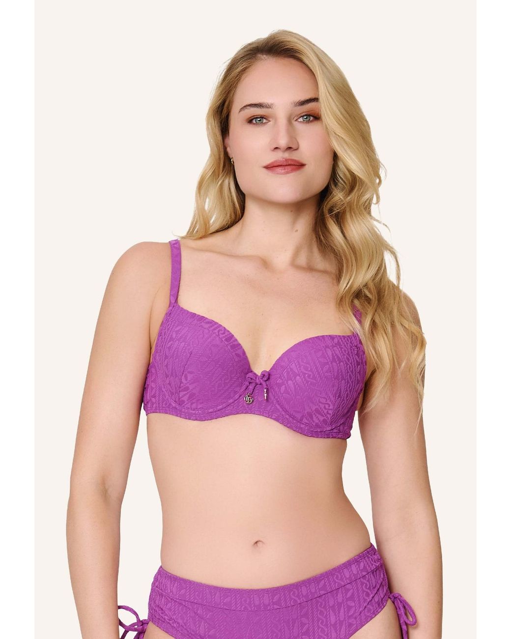 Lingadore Purple Bikinitop