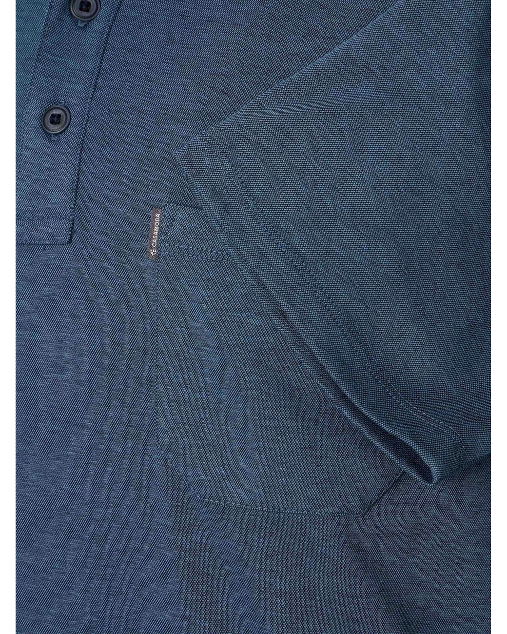 CASA MODA Shirt Basic in Blue für Herren