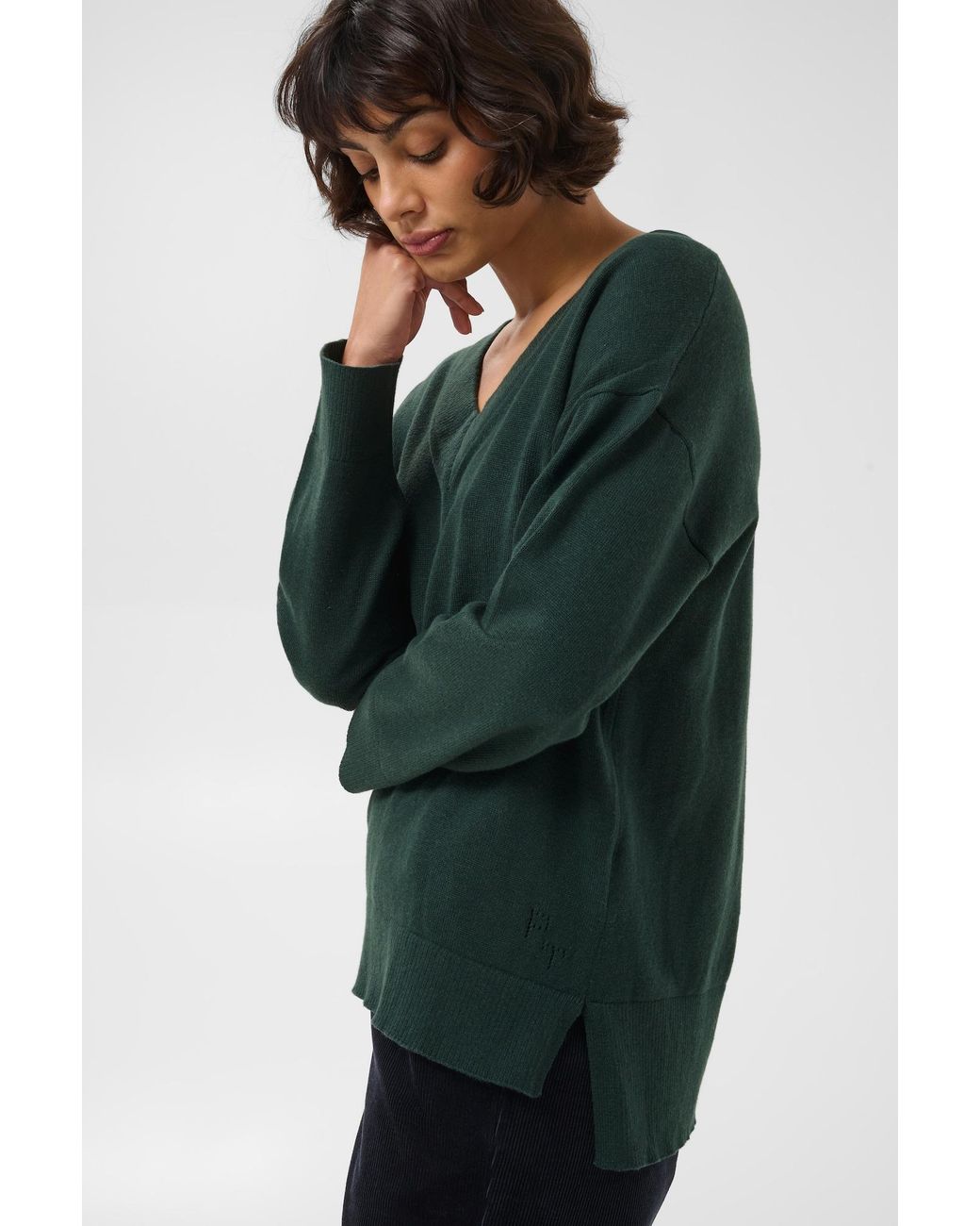 Part Two Green Pullover Charlin