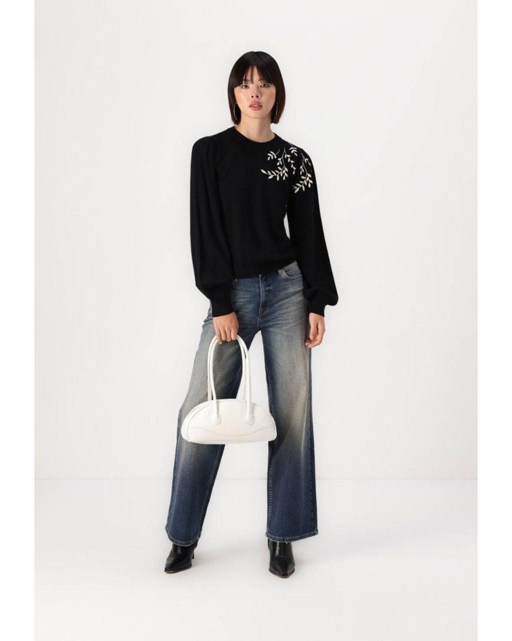 Object Black Pullover Objthess